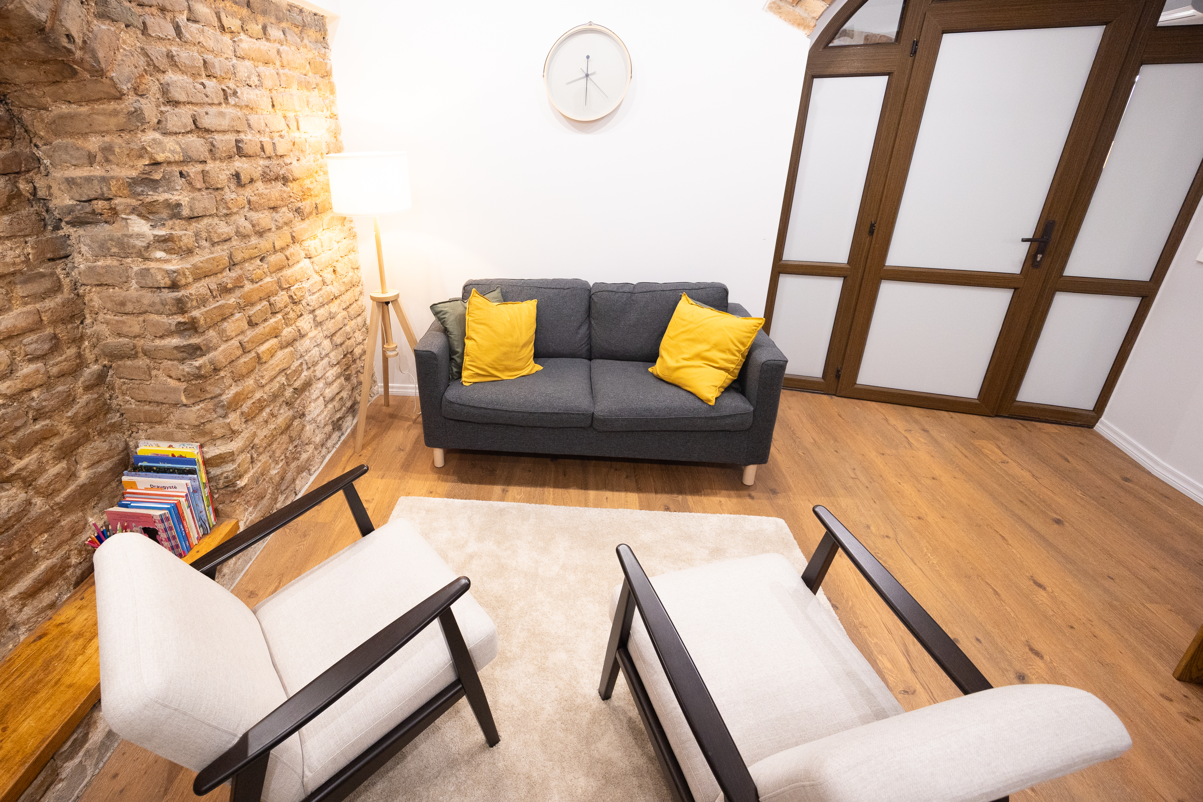 Vaikas terapijos seanse